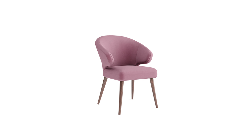 Обеденный стул — Стокгольм-4 розовый