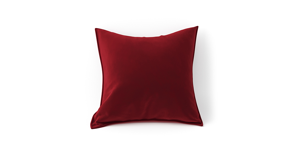 Декоративная подушка (50х50) красная