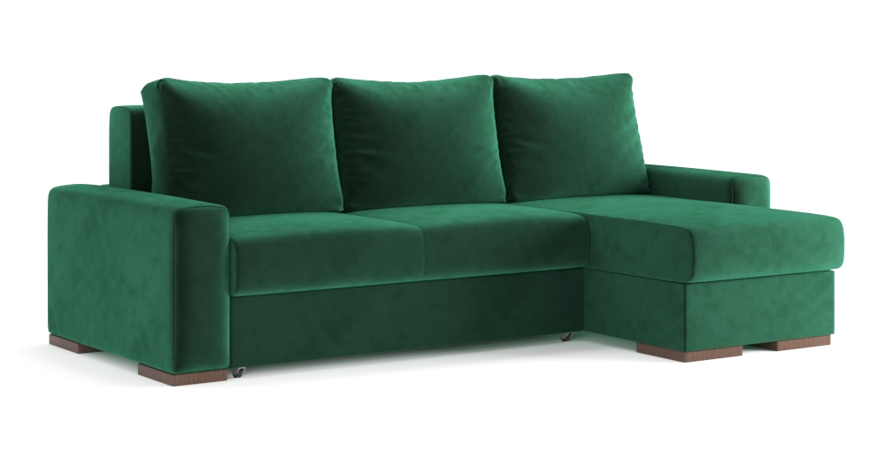 Диван-кровать Матиас 273 см зеленый