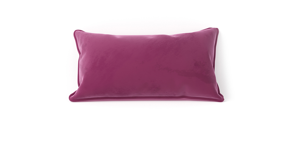 Декоративная подушка (40х70) розовая