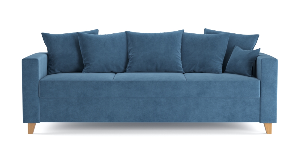 Диван-кровать Эмилио 935а (еврокнижка) синий