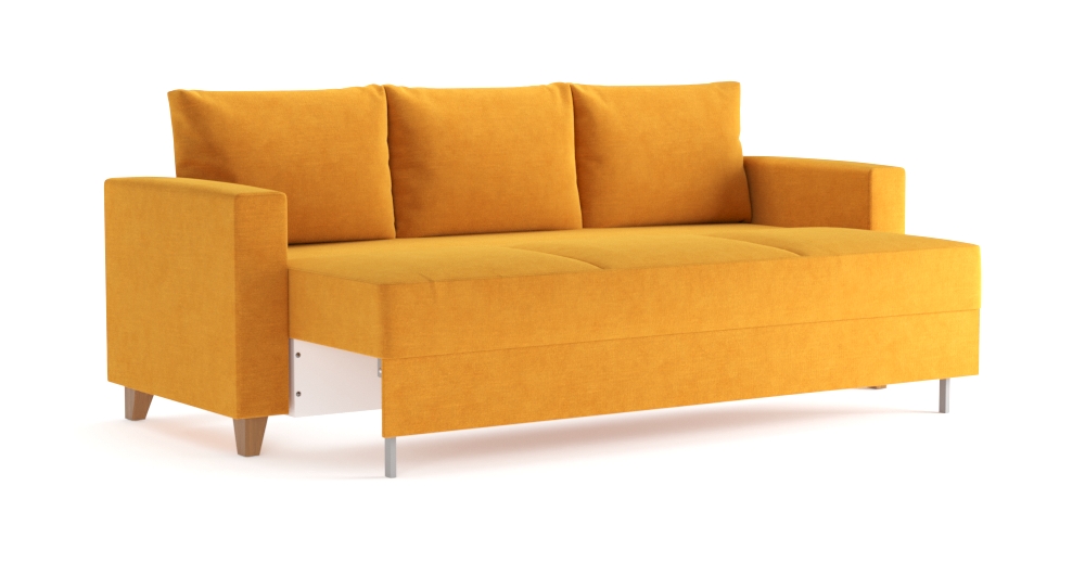 Диван-кровать Эмилио 935с (еврокнижка) желтый