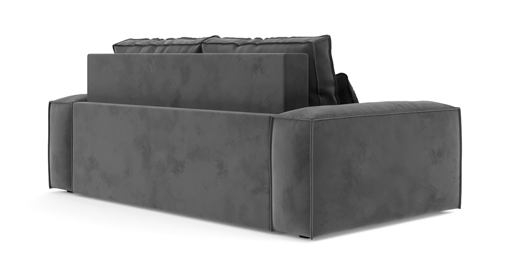 Диван-кровать Модесто 228 выкатной серый