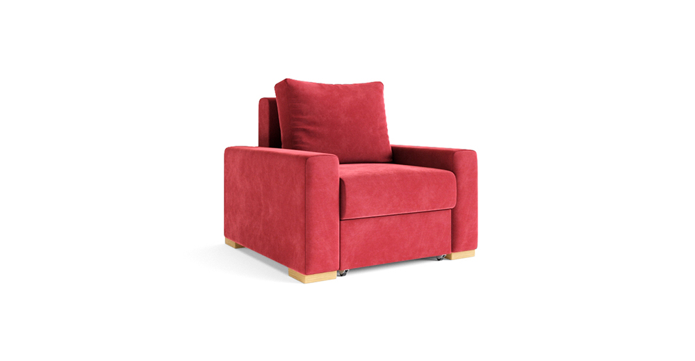 Кресло-кровать Матиас 2-70 красное