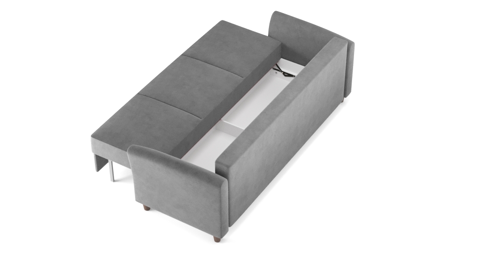 Диван-кровать Катарина 934с (еврокнижка) серый