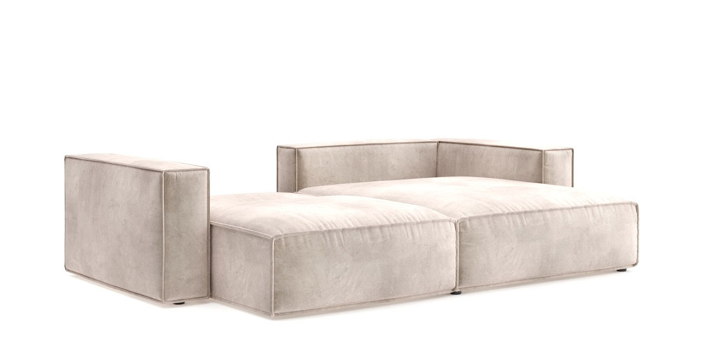 Угловой диван-кровать Модесто Soft 258 см