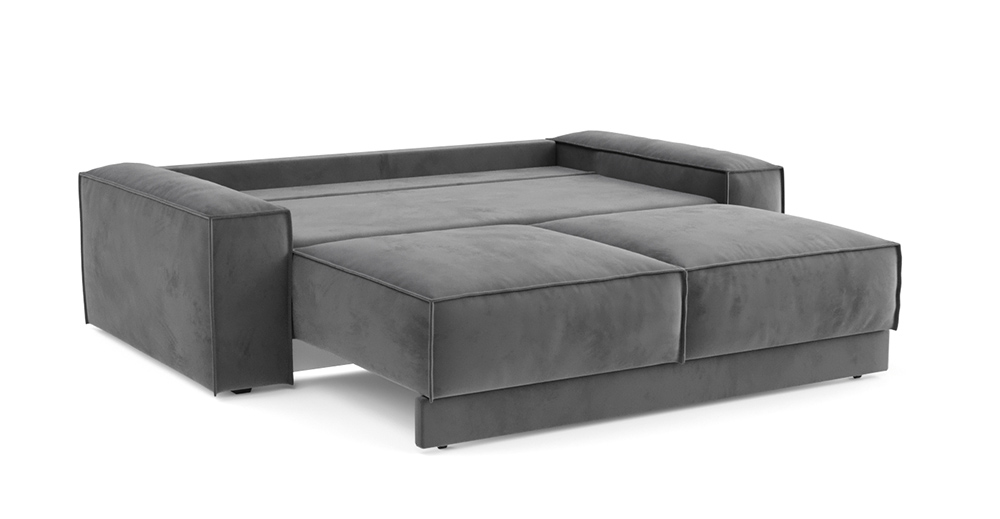 Диван-кровать Модесто 228 выкатной серый