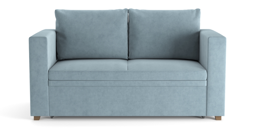Диван-кровать Эмилио 927с  (Версаль 169 см) голубой