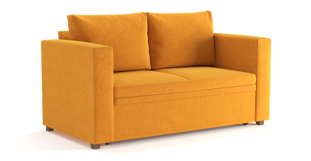 Диван-кровать Эмилио 927с  (Версаль 169 см) желтый