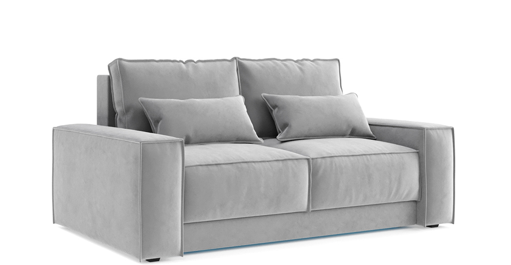 Диван-кровать Модесто 198 см выкатной серый