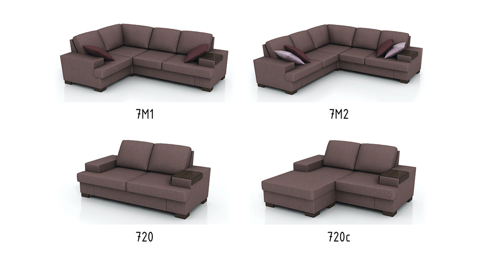 Купить угловой трехместный модульный угловой диван-кровать Адель комфорт вСанкт-Петербурге
